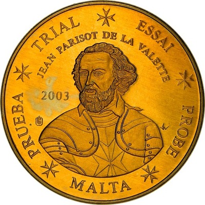 Malta, 50 Euro Cent, 2003, unofficial private coin