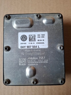 Vw t6 2,0 tdi 4motion 14-21sterownik міст 0ay907554l фото №1