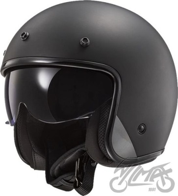 CASCO LS2 OF601 BOB SOLID MATT BLACK S  