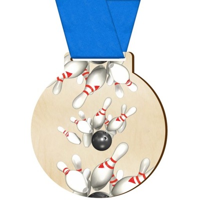 Medal dla sportowca nagroda sportowa bowling sportowy dla zawodnika drużyny