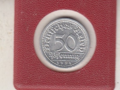 Niemcy -Weimar 50 pfennig 1921 J