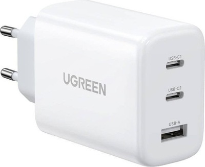 Ładowarka Ugreen Ładowarka sieciowa UGREEN CD275, 2x USBC, 1x USB, 65W