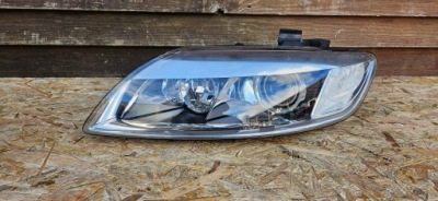 Лампа передняя левая ксенон audi q7 4l 4l0941003b повреждённая фото №1