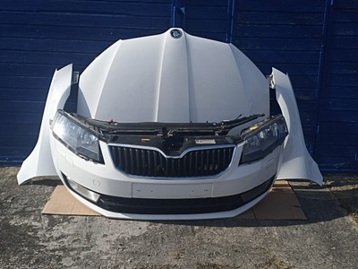 SUKOMPLEKTUOTAS PRIEK. SKODA OCTAVIA III LF9E VARIKLIO DANGTIS BUFERIS SPARNAS ŽIBINTAS XENON 