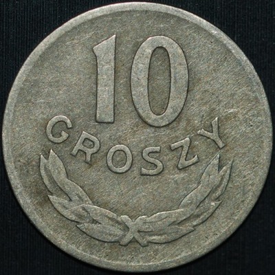 10 groszy 1949 Mn - przyzwoity egzemplarz