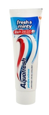 AQUAFRESH PASTA DO ZEBÓW FRESH &MINTY 75ML