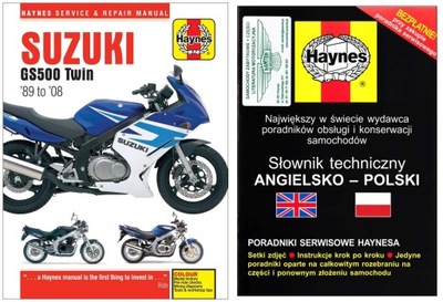 SUZUKI GS500 (1989-2008) MANUAL REPARACIÓN HAYNES +GRATIS 24H  