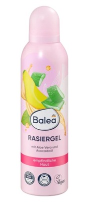 BALEA RASIERGEL ALOES OLEJEK Z AWOKADO ŻEL DO GOLENIA DEPILACJI Z NIEMIEC