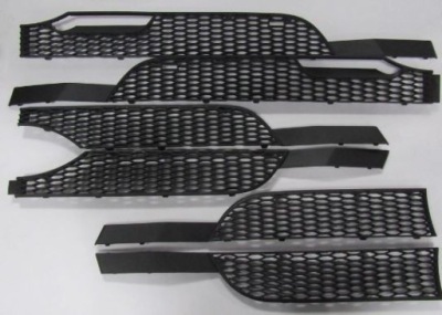 Заглушки сітка решітка mercedes actros mp3 комплект фото №1