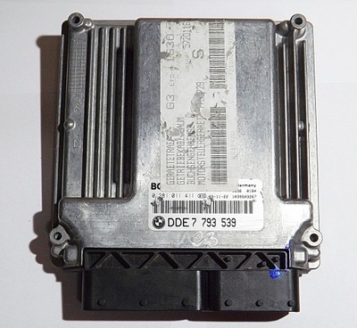 Блок керування бортовий комп'ютер bmw 7793539 0281011411 фото №1