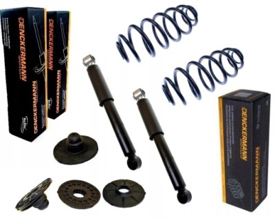 Пружины прокладки амортизаторы opel combo c 2001-2012 задняя kpl фото №1