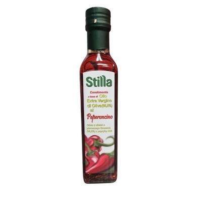 Włoska oliwa Extra Virgin z papryką chilli Stilla