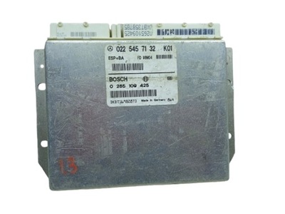 Блок керування esp 0225457132 mercedes w168 фото №1