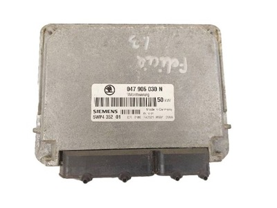 Sterownik Komputer ECU 047906030N 5WP4352 01 VW Skoda Siemens