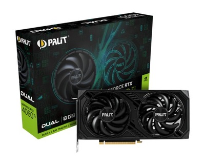 Karta graficzna Palit GeForce RTX 4060 Ti Dual 8GB