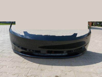 Tesla model 3 lift 2024 highland бампер перед чёрный pbsb фото №1