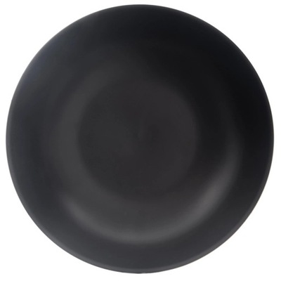 Talerz obiadowy głęboki ceramiczny czarny 20,5 cm, 800 ml