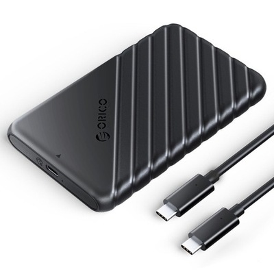 Obudowa na dysk 2.5" Orico 25PW1C-C3-BK-EP USB-C 3.1 6Gbps czarna