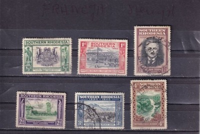 Kolonie angielskie . 1940 . Rhodesia . Kasow