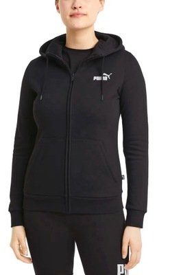 Bluza damska Puma Essentials Full-Zip Hoodie 586811 na zamek r.M