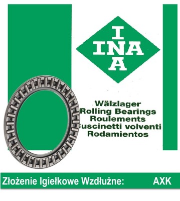 Złożenie igiełkowe wzdłużne AXK4565 -A INA