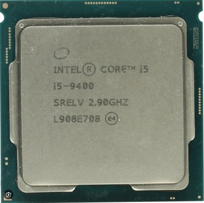 Procesor Intel i5-9400 6 x 2,9 GHz gen. 9