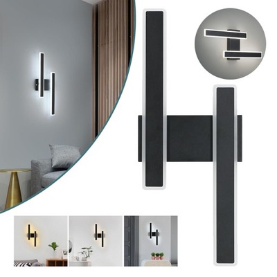 WEWNĘTRZNA LAMPA ŚCIENNA LED, NOWOCZESNA LAMPA ŚCIENNA, DO SYPIALNI, SALONU