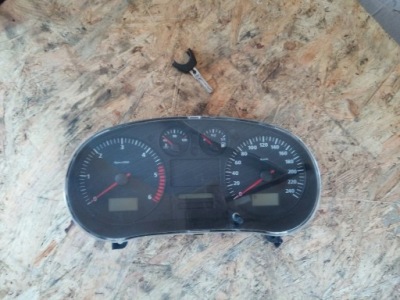 Лічильник приладова панель + ключ seat toledo ii 1m0920800c фото №1
