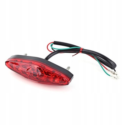 12V 15 DIODO LUMINOSO LED HAMULEC PARA MOTOCICLETA LUZ DE FRENADO RUNNING  