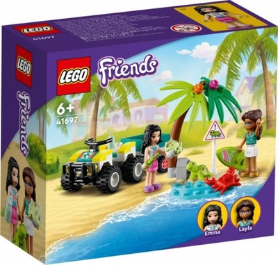 LEGO Friends 41697 Pojazd do ratowania żółwi