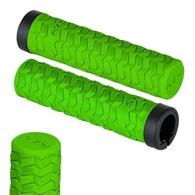 Chwyty KLS Kellys Poison Single Lock-On Green