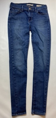 Levi's 710 SUPERsKINNY LEVIS Spodnie Jeans W28 L30