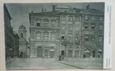 LWÓW Rynek ul. Dominikańska Jan Bułhak