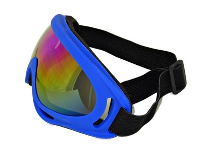 GAFAS MOTOCICLETA PARA CONDUCTOR AL QUAD CROSS ENDURO CON GABKA LUSTRZANE  