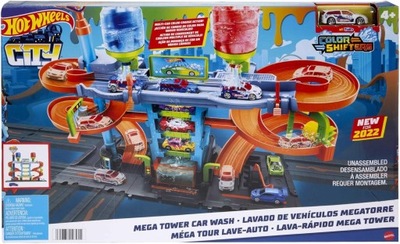 HOT WHEELS Zestaw City Zakręcona Megamyjnia HDP05