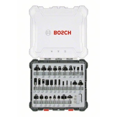 Zestaw frezów chwyt 8mm 30 sztuk Bosch Accessories