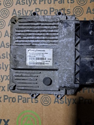 FIAT PUNTO БЛОК УПРАВЛЕНИЯ ДВИГАТЕЛЯ 51843363