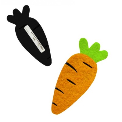 PRZYPINKA MARCHEWKA NASZYWKA MARCHEW KOSTIUM MARCHEWKI STRÓJ WARZYWA