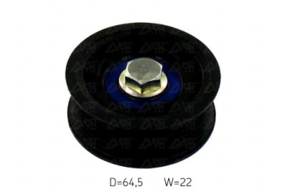 Skf ролик ремень многоручейковый. opel 1,9cdti 04- astra фото №1