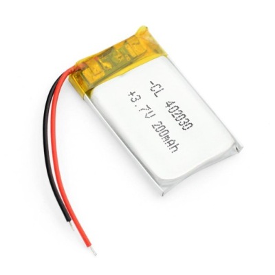 Bateria Akumulator Li-Poly 200mAh 3.7V 402030