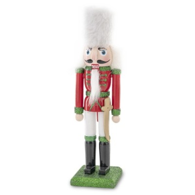 FIGURKA DZIADEK DO ORZECHÓW DREWNIANY ŻOŁNIERZYK