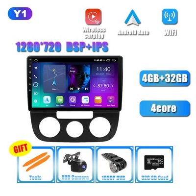 STYL Y4G 32G AHD CAM DVR RADIO VW BORA 4G GPS BT D  