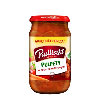 PUDLISZKI PULPETY SOS POMID. 600G ..