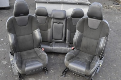 Volvo s60 ii rdesign комплект сидінь шкіряних шкіра алькантара фото №1