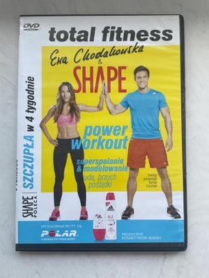 Kurs TOTAL FITNESS Power Workout płyta DVD