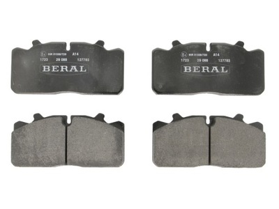 Тормозная колодка тормозной kpl. 29088 man l2000 renault midlum фото №1