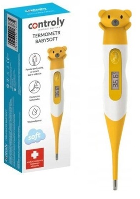 Termometr Elektroniczny Controly BabySoft miś