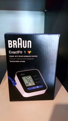 Ciśnieniomierz elektroniczny Braun ExactFit 1