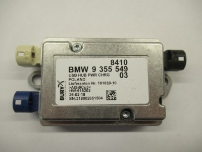 Bmw 7 g11 модуль блок управления hub usb 9355549 фото №1