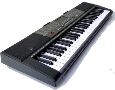 DUŻY KEYBOARD ORGANY 61 KLAWISZY USB MP3 NAUKA